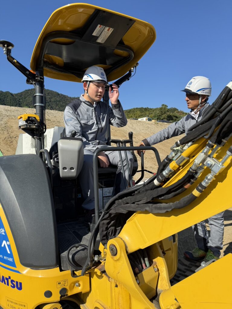 田布施農工のインターンシップ風景