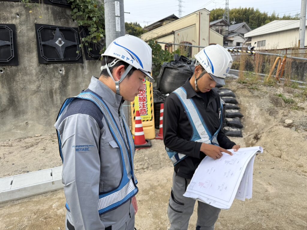 田布施農工のインターンシップ風景