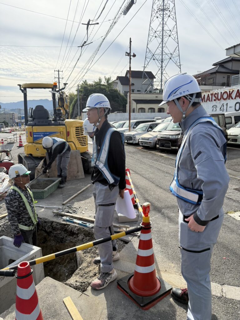 田布施農工のインターンシップ風景