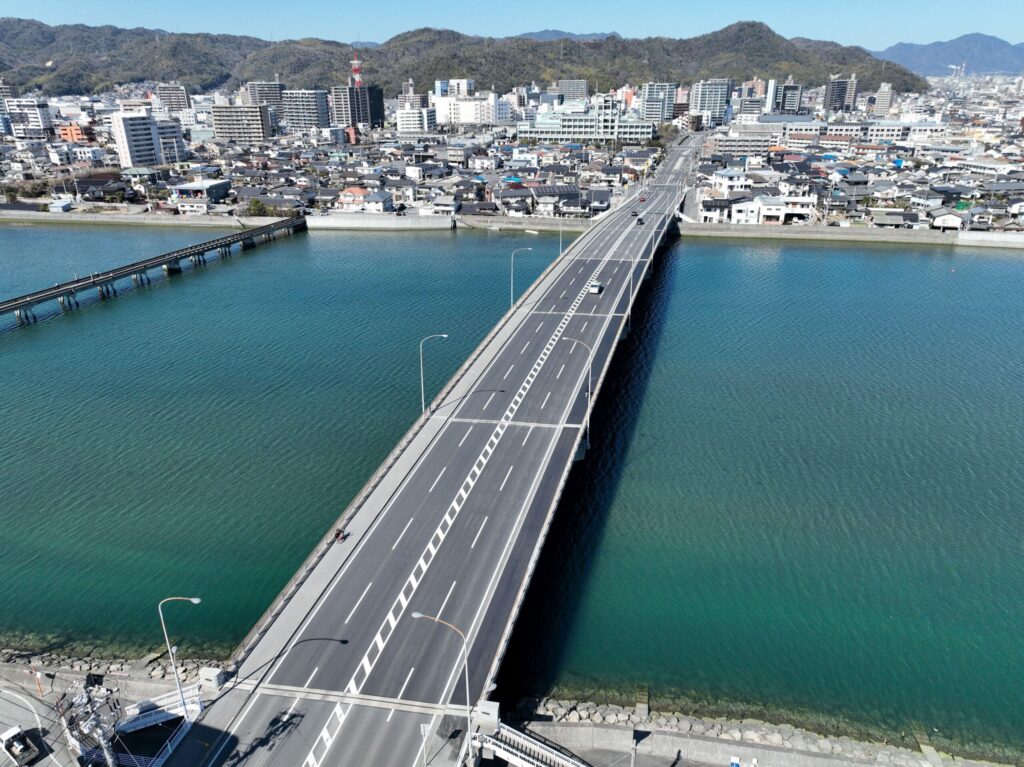 新連帆橋橋梁工事(2023)